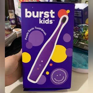 NWT Children purple sonic brush from burst